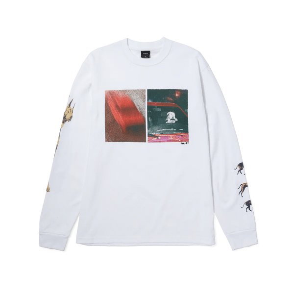 Huf Worldwide-Red Means Go Long Sleeve