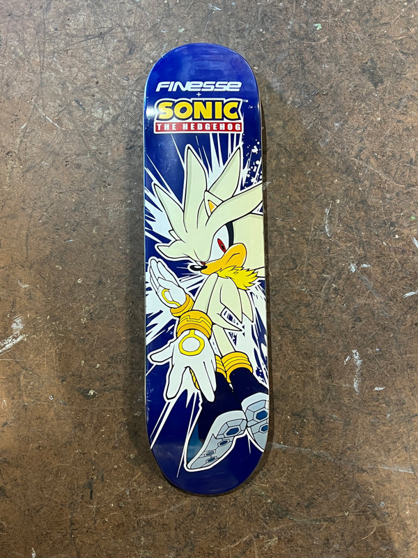Finesse Skateboards- Sonic Silver- 8.0