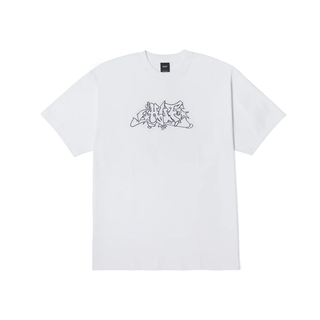 Huf Worldwide- Outline Tee- White