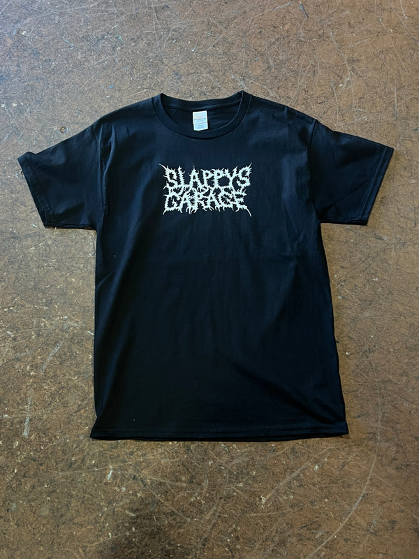 Slappy’s Garage- Spike Tee- Black